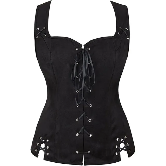 Suede Lace up Top For Women Black - Shop at LoveMi