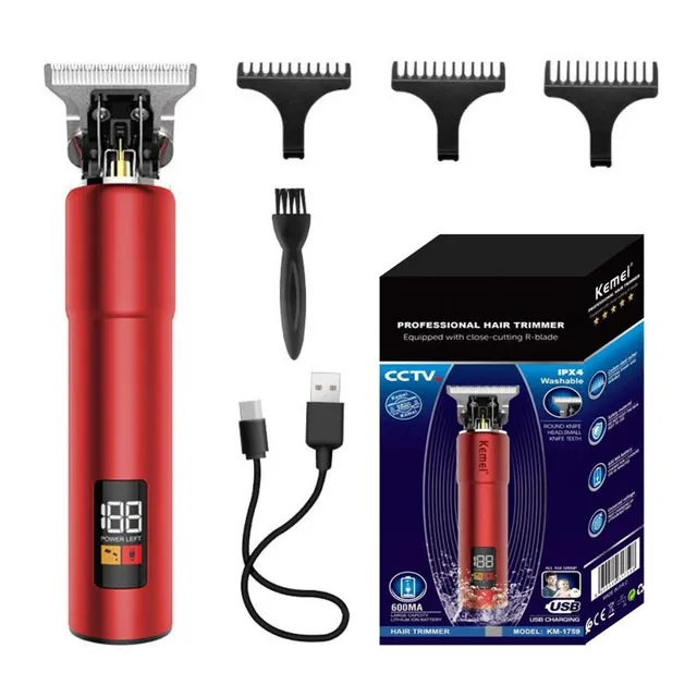Electrical Hair Cutter Digital USB Charging Hair Clipper Electric Clipper Usb - Shop at LoveMi