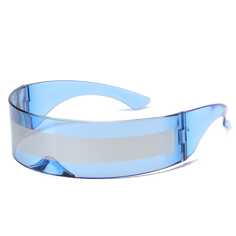 Blue Lens Silver Bar