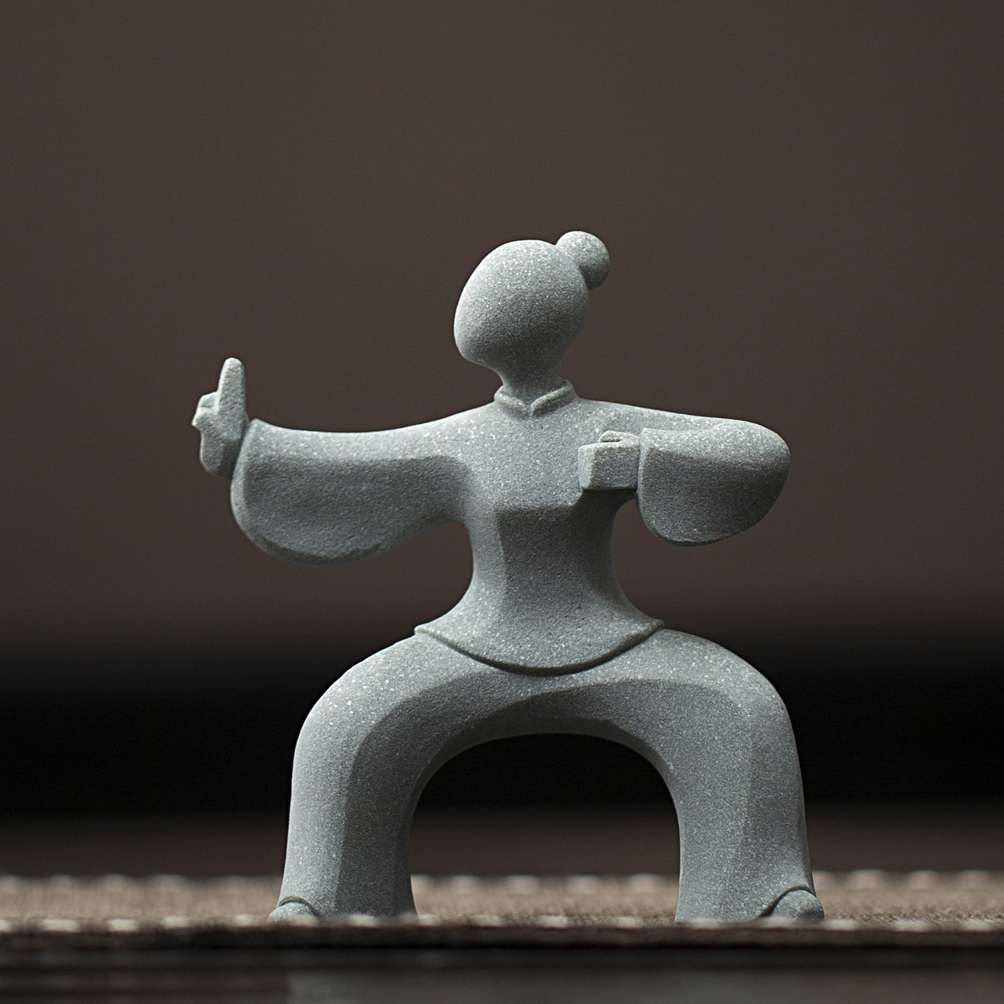 Creative Chinese-style Eight Brocades Exercise FitnessFigure Craft Ornament
