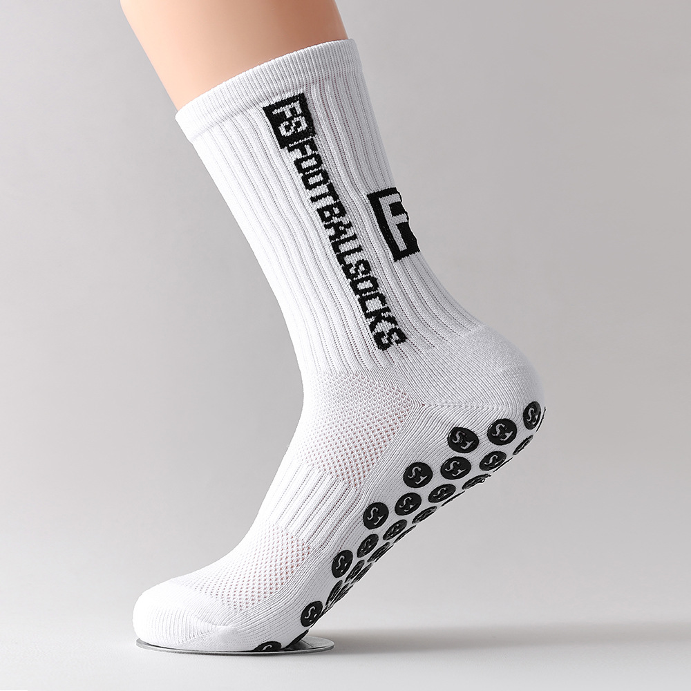 Mens Sports Socks With Nylon Dot Adhesive For Anti-slip Grip - Image 6