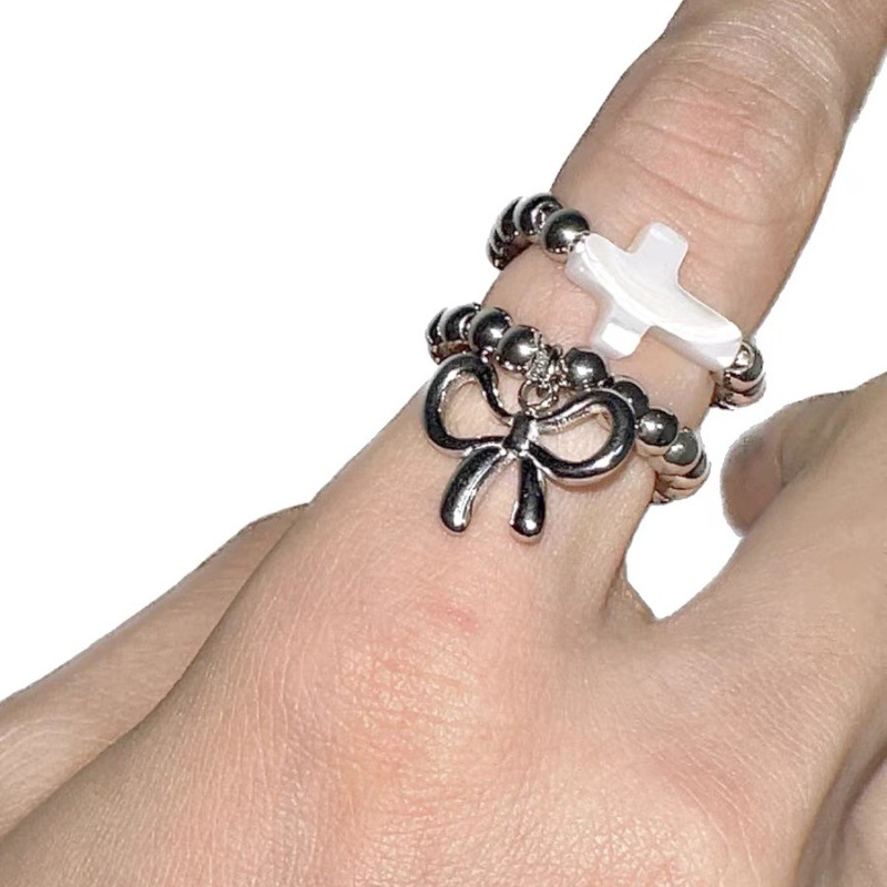 Titanium Steel Elastic Combined Ring Set