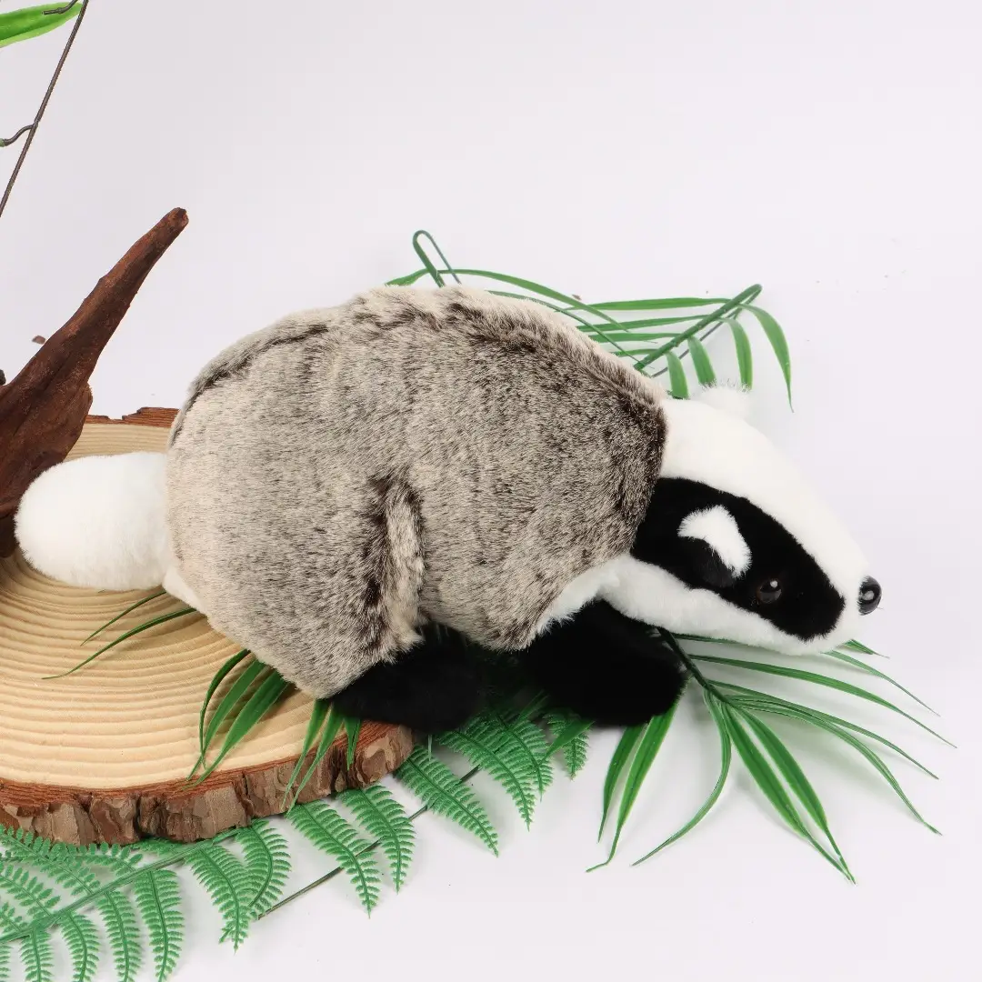 Badger Lang Plush Doll Decoration Home