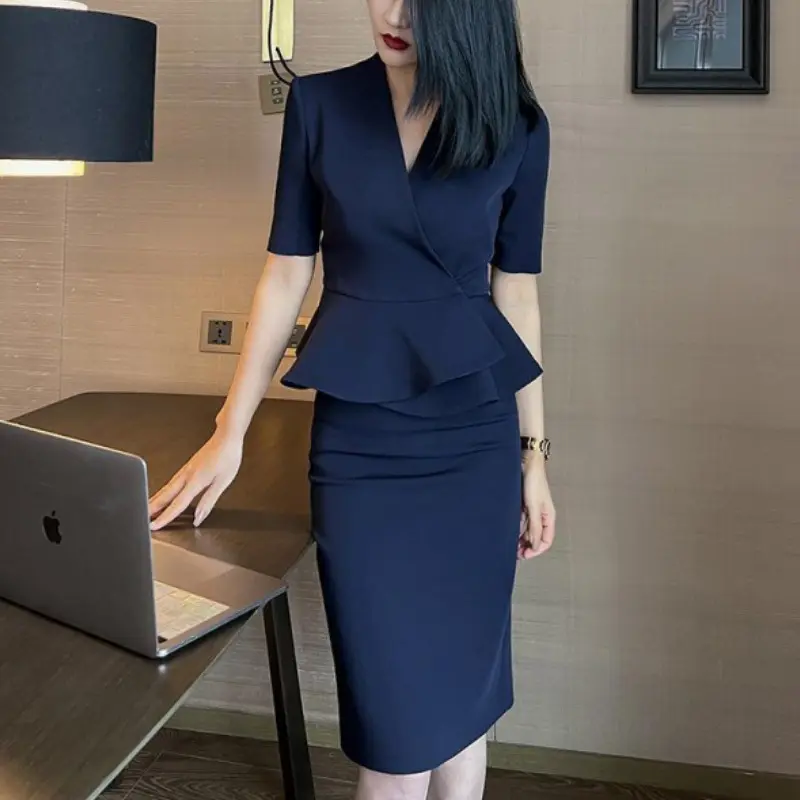 Waist-cinching Slimming Formal Suit Set