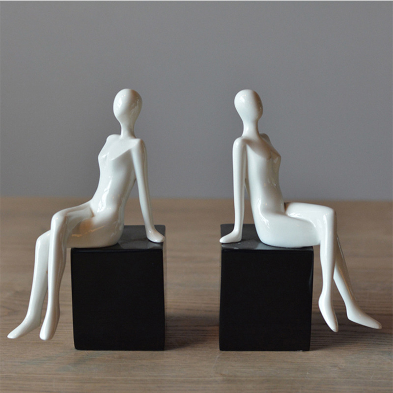 Modern Minimalist Bookend Book End Book Holder Nordic