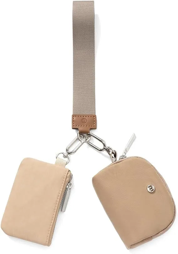 Fashion Lady Wrist Bag Portable And Simple - Brown