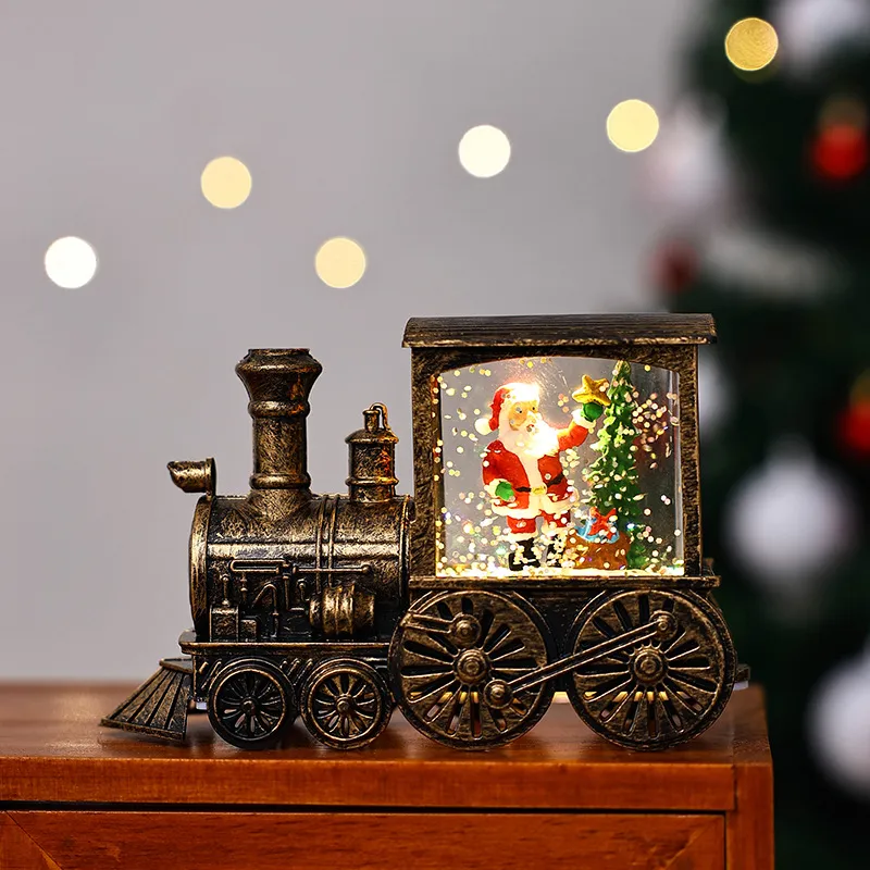 Christmas Gift Train Decoration Small Night Lamp – image 9