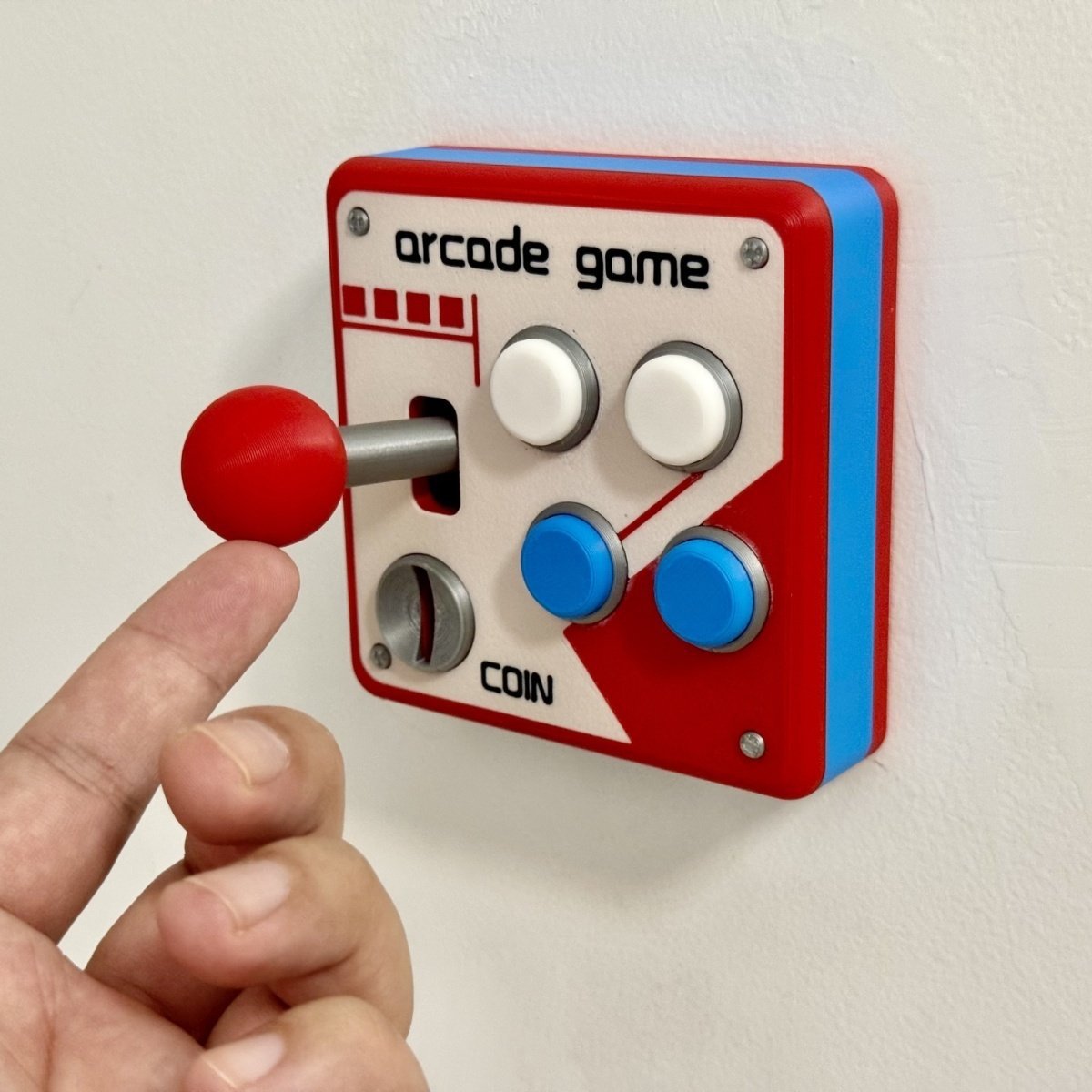 86-type Retro Arcade 3D-printed  Panel Decoration