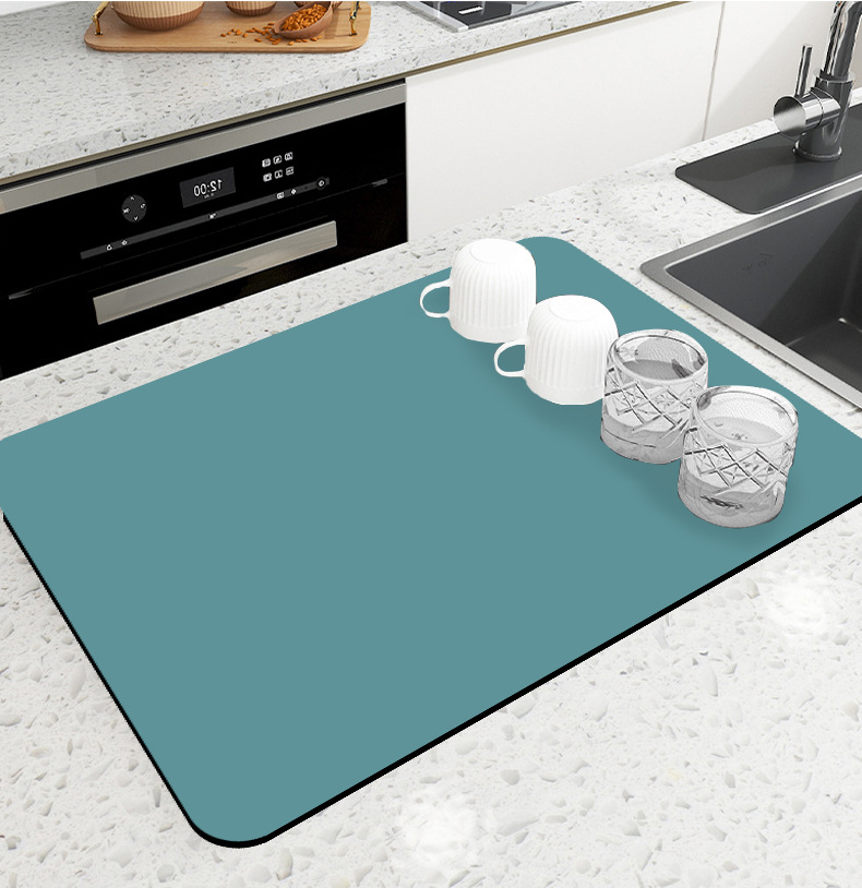 Title 1, Solid Color Drain Pad For Household Kitchen