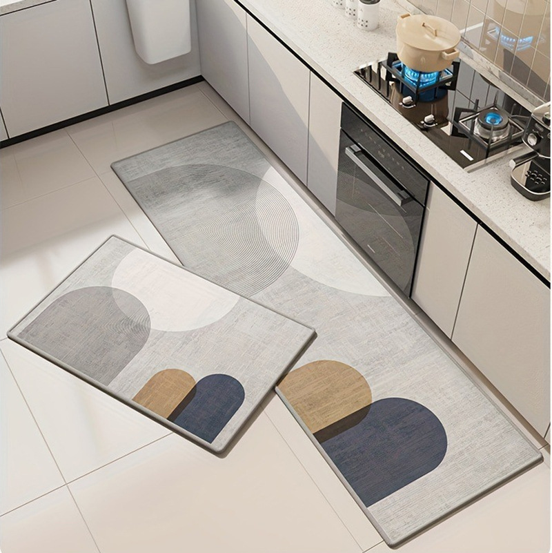 Modern Minimalist Kitchen Floor Mat Non-slip Floor
