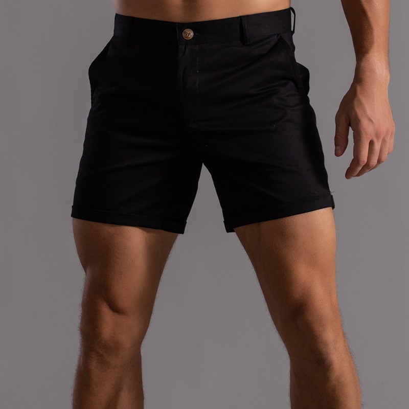 Black 311 Solid Color Shorts