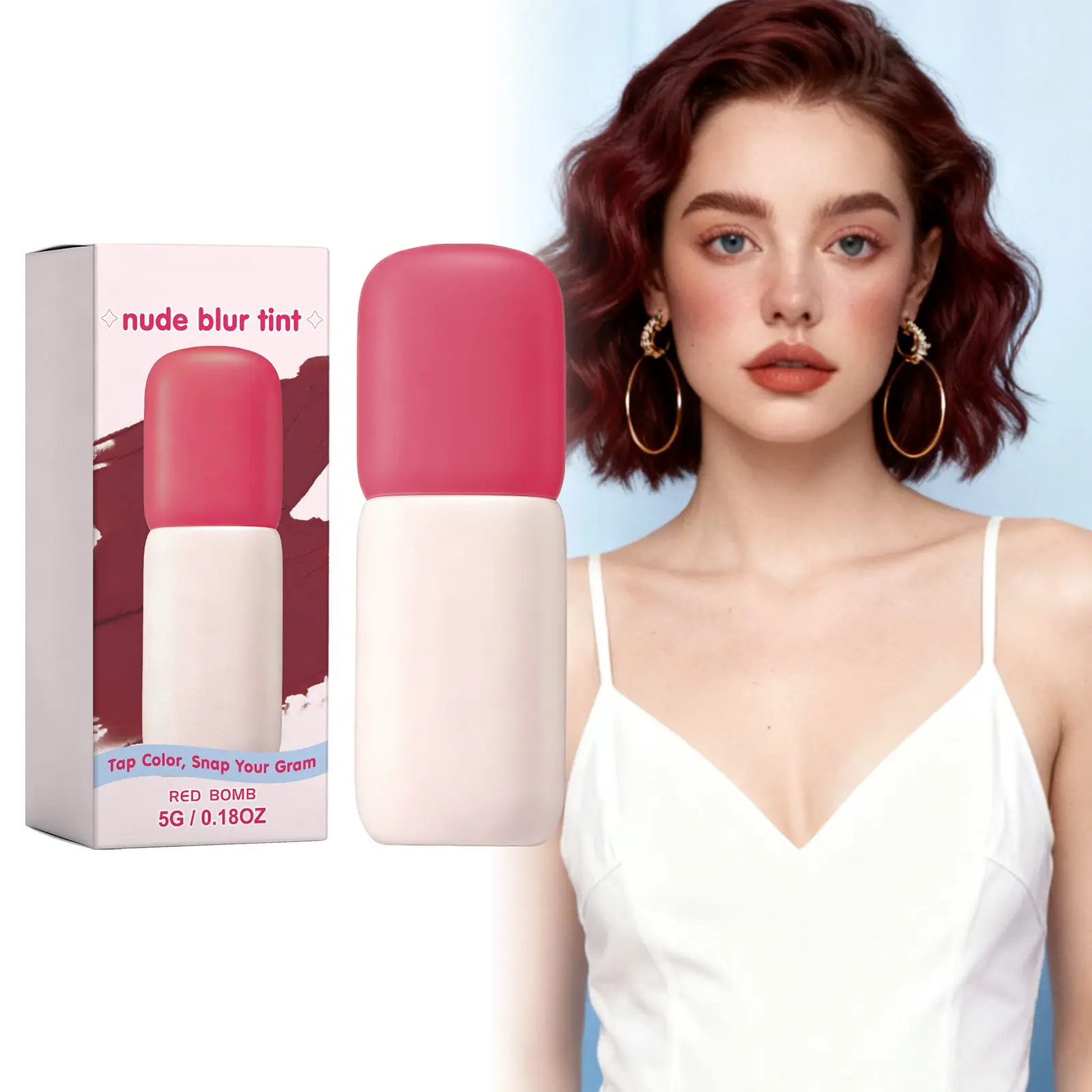 Matte Blush Lip Gloss