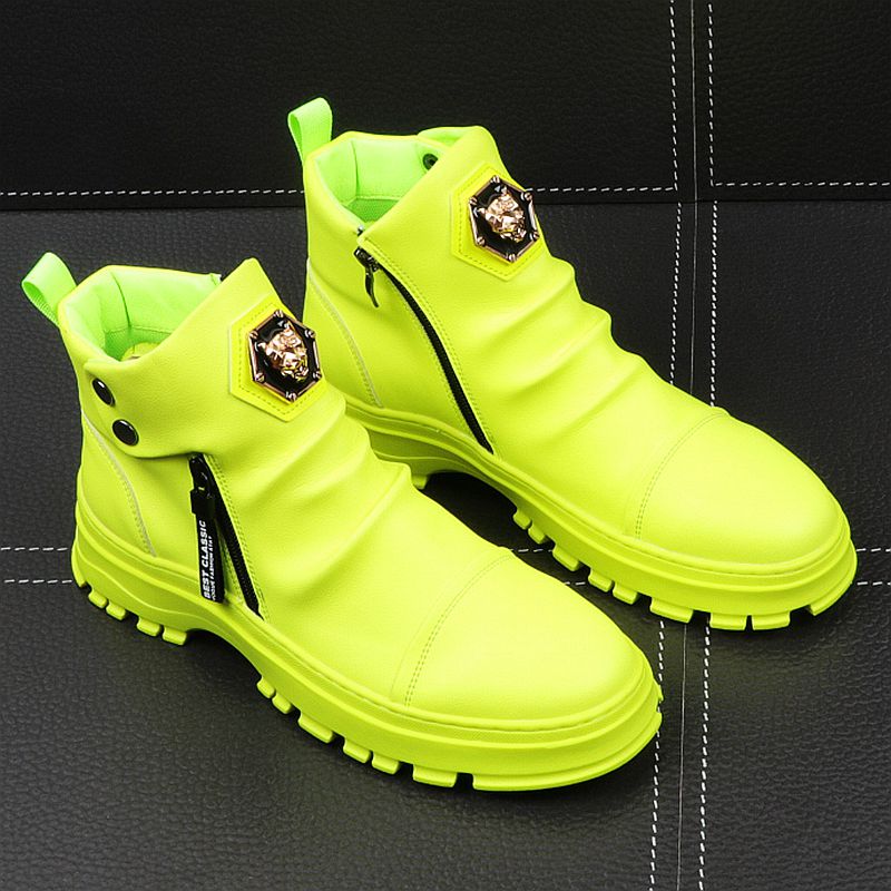 Title 15, Martin Boots High-Top Pi Yinglun Trend Cowboy