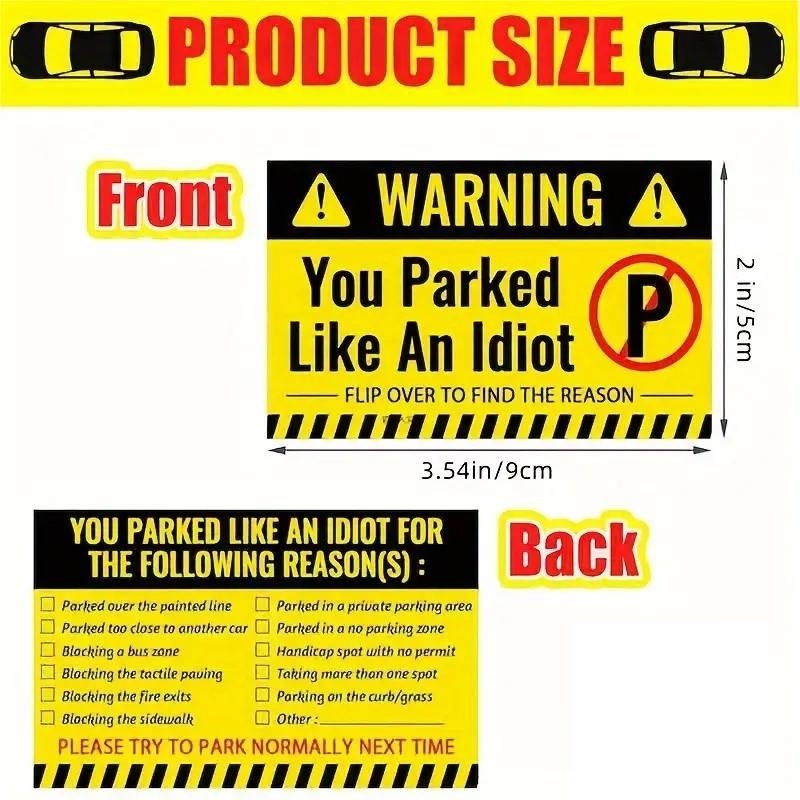 Title 1, 50 Bad Parking Card Bad Tags Interesting Card T...