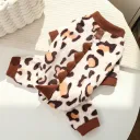 497 Brown Leopard Print