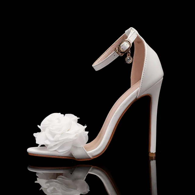 Women's Plus Size Strap Chunky Heel High Heel Sandals Stiletto Heel 11Cm 35 - Shop at LoveMi