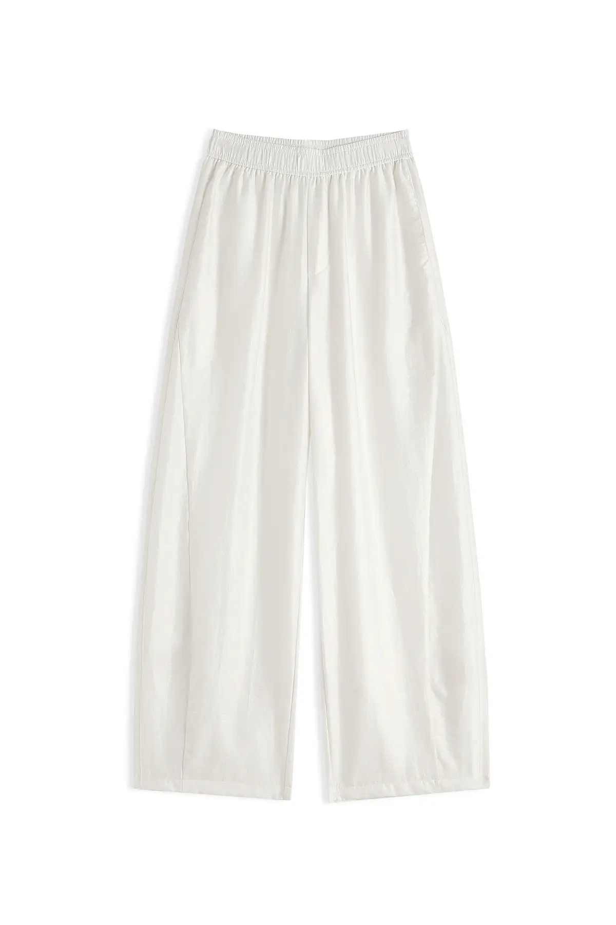 Versatile Loose Wide-leg Cropped Pants For Women