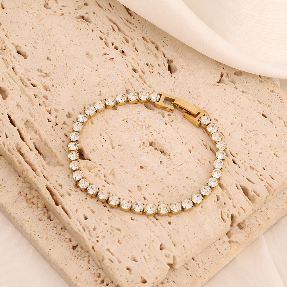 INS Minimalist Diamond-studded Bracelet For Women