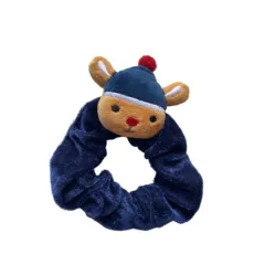 Santa Claus Cartoon Head Elk Hair Ring Headdress - Cute Head - View 1