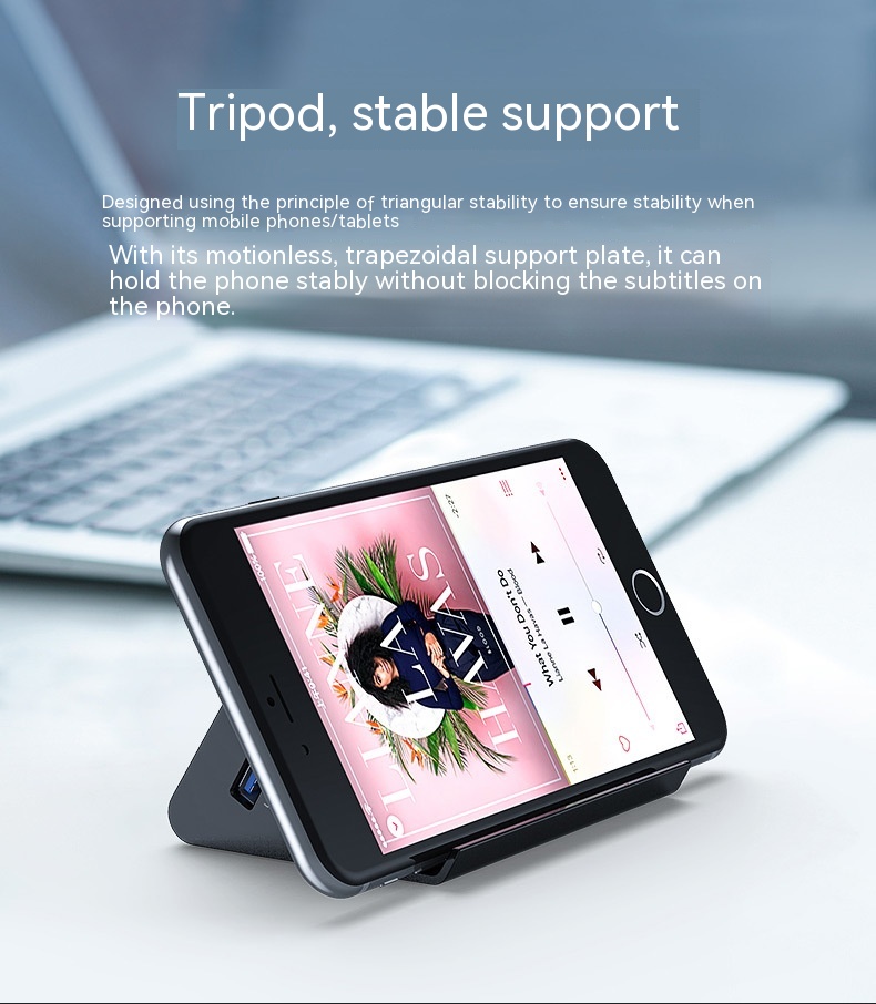 USB Deconcentrator High-speed Bracket Multi-interface External Hub 8