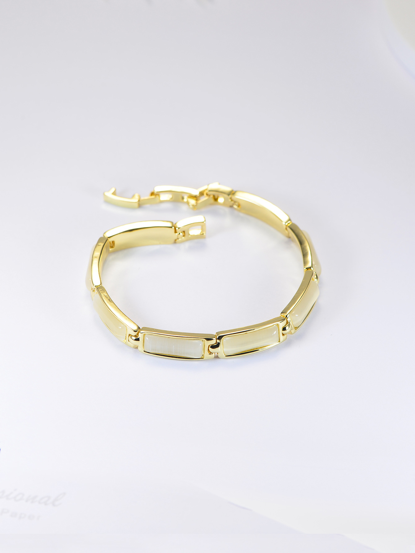 Trendy Alloy Bracelet Gold Version