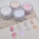 4 Colors Suit Nail Shimmering Powder DIY Handmade Manicures Decoration view 6
