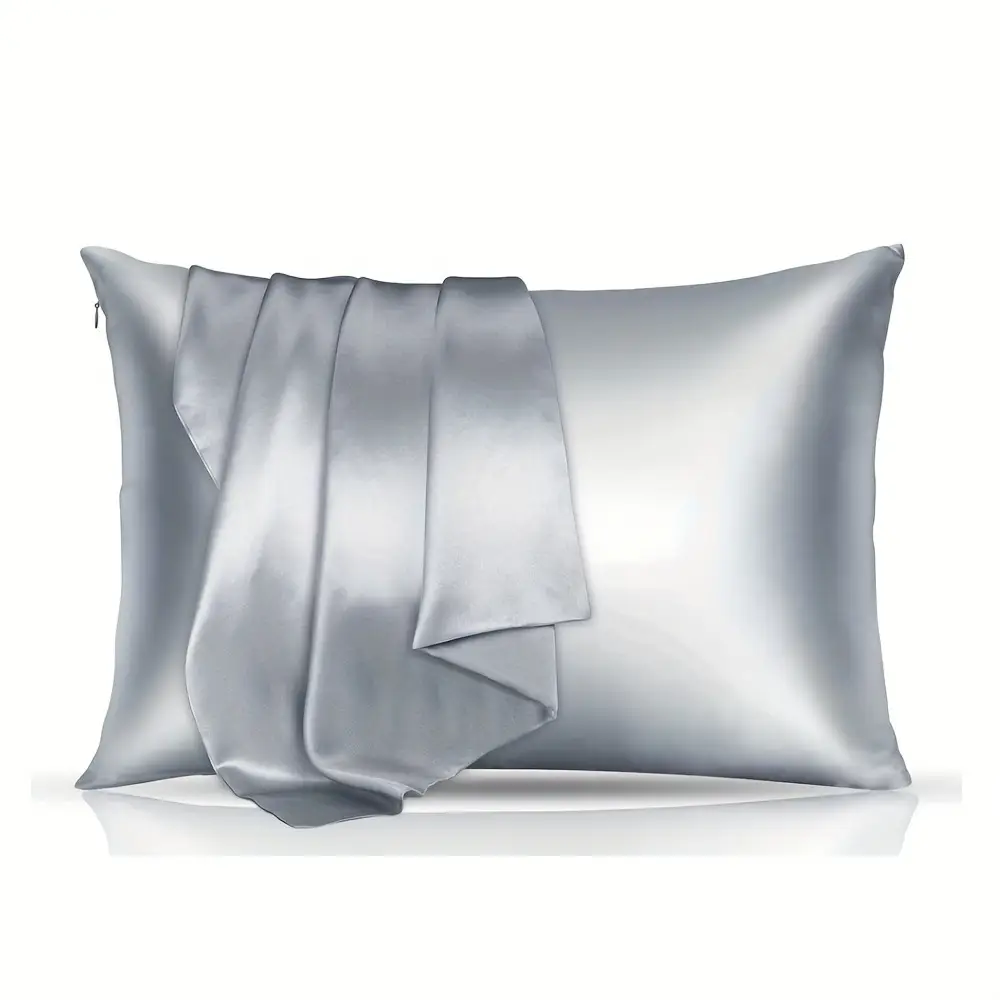 Satin Cloth Solid Color Pillowcase