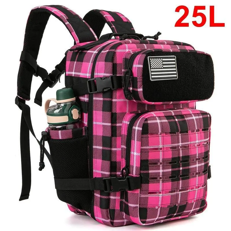Mens Tactical Double-Cup Hunting Backpack - Rose