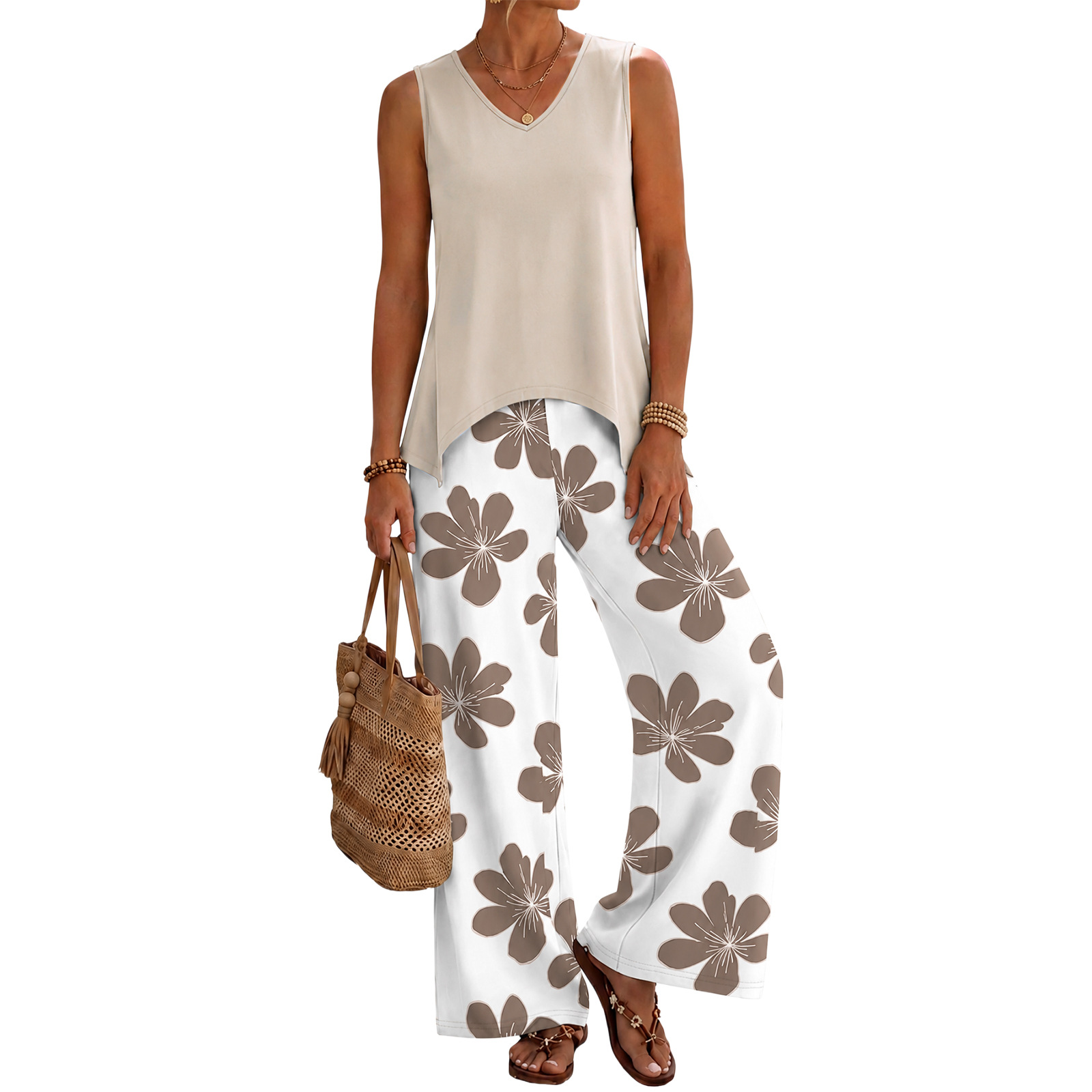 New Printed Vest And Pants Two-piece Set 028d27b1 9eef 4d8c Bf9e Fab25dea0f5d