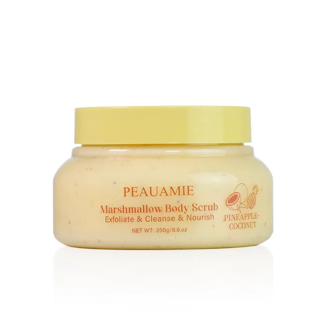 Vitamin C Cotton Candy Facial Scrub Cleansing Moisturizing Softening Cutin Pineapple Coconut - Shop at LoveMi