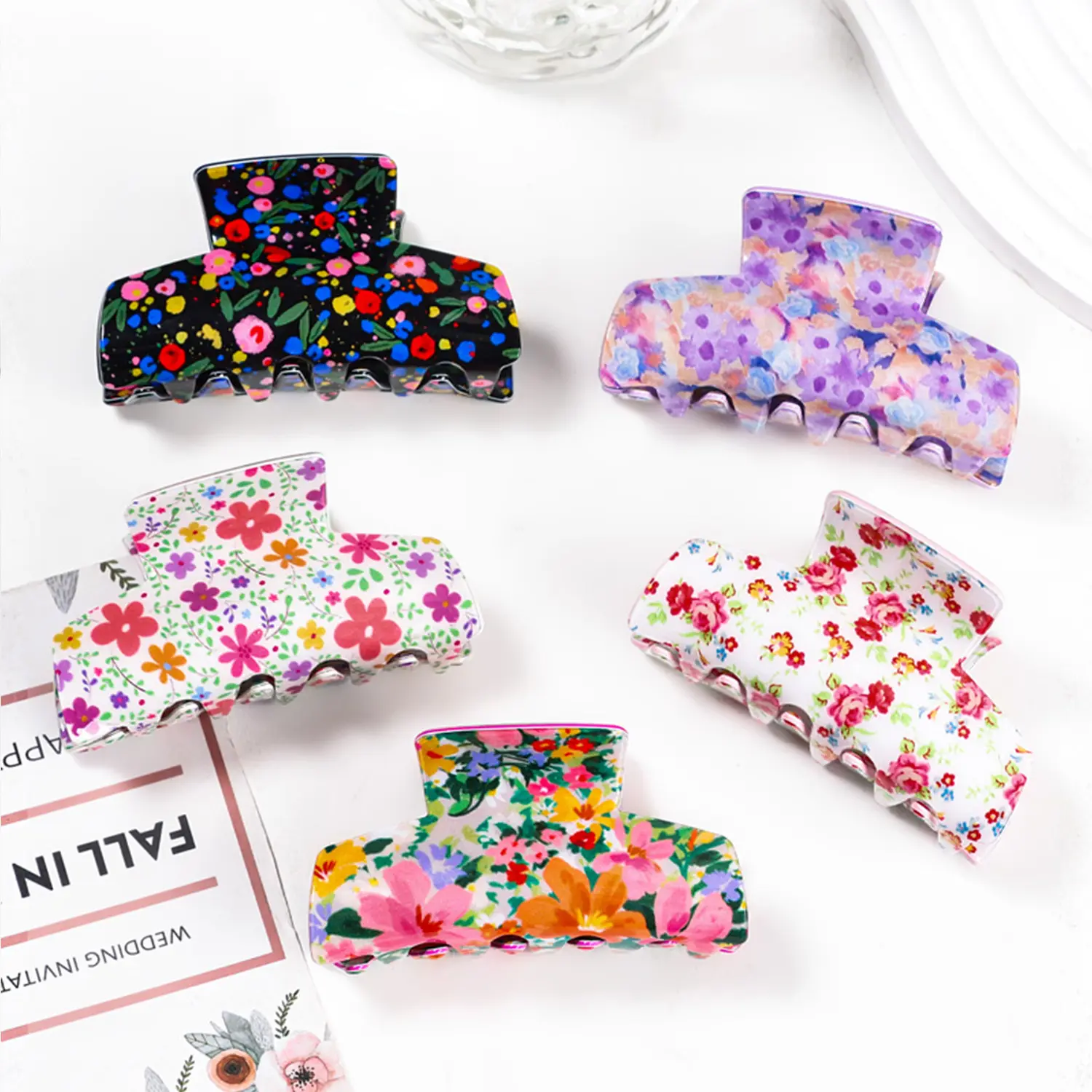 New Womens Gentle And Elegant Floral Hair