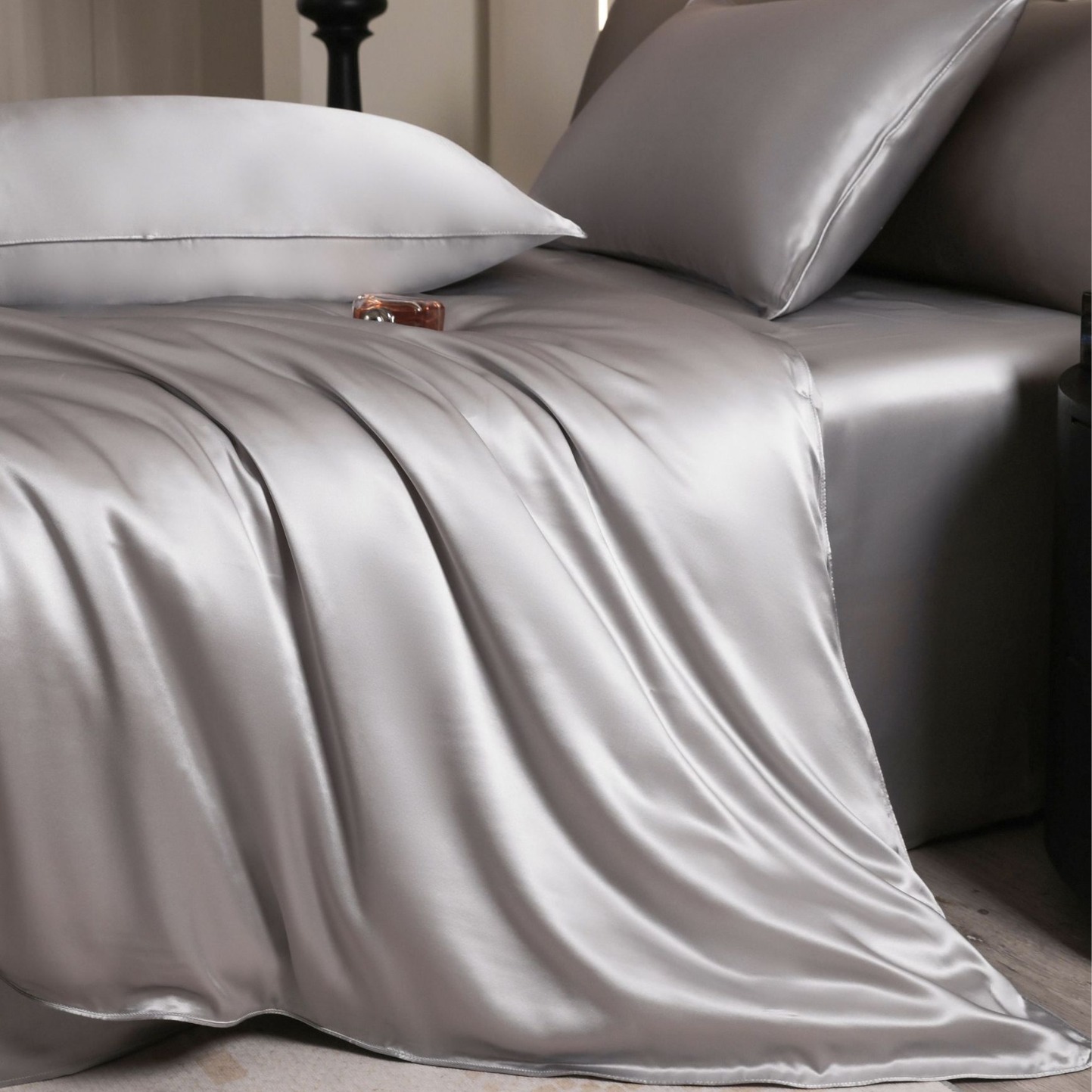 22-momme Silk Four-piece Set Silk Light Luxury thumbnail 2