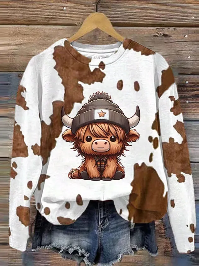 Fashion Casual Printed Long Sleeve Women Wa16Zq250323Y012 - Shop at LoveMi