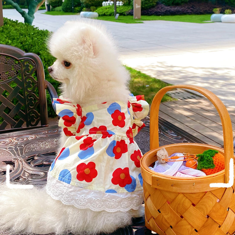 Fried Egg Floral Skirt