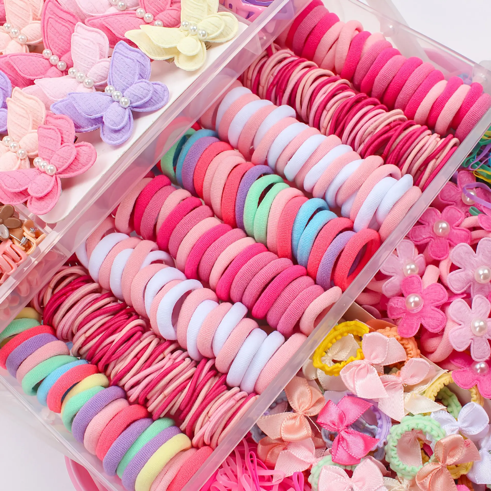 Children's Hair Ring Hairpin And Headdress Set