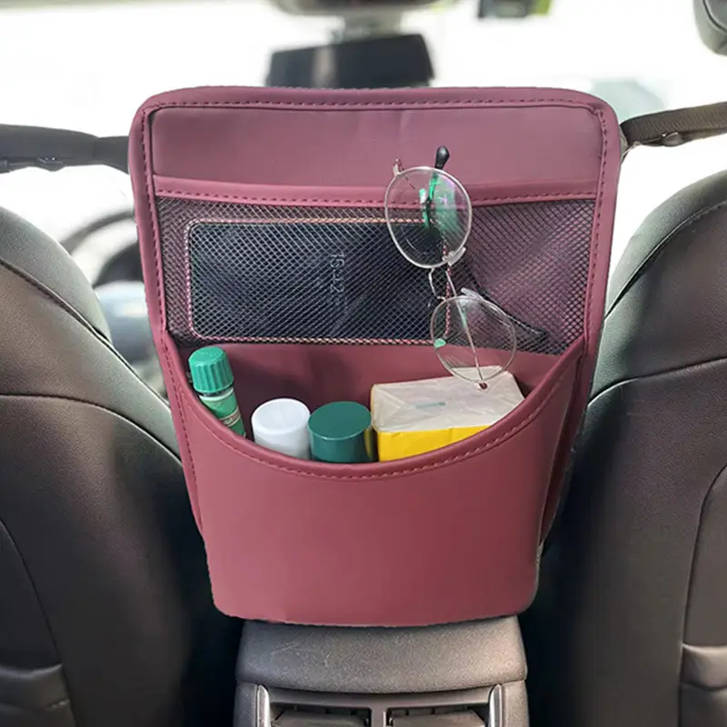 Multi-Functional Storage Bag For Car Seat Back