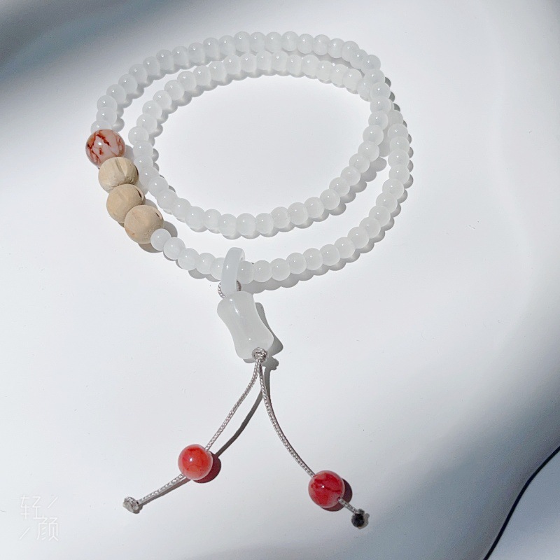 Women's All-Match Casual Tian Shan Emerald Beaded Bracelet