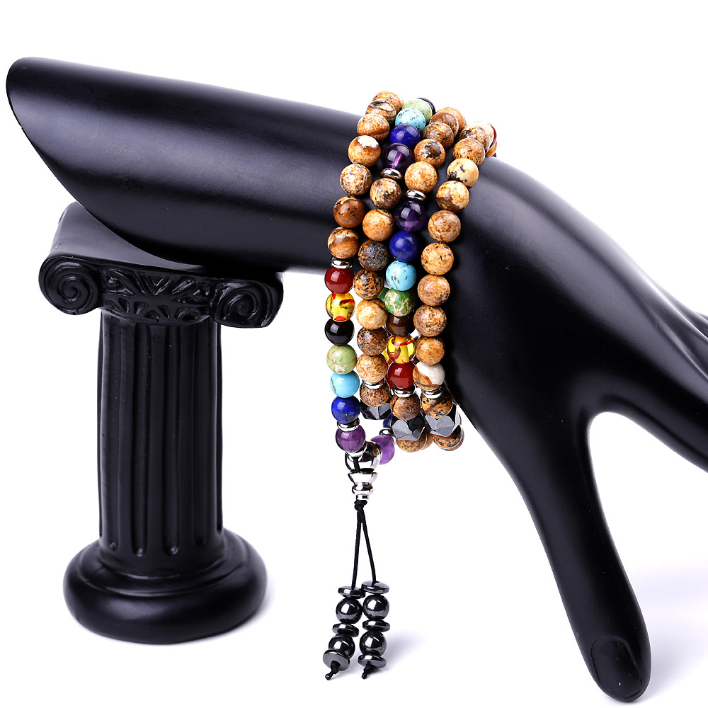 Colorful Braided Hand Chain Yoga Jewelry