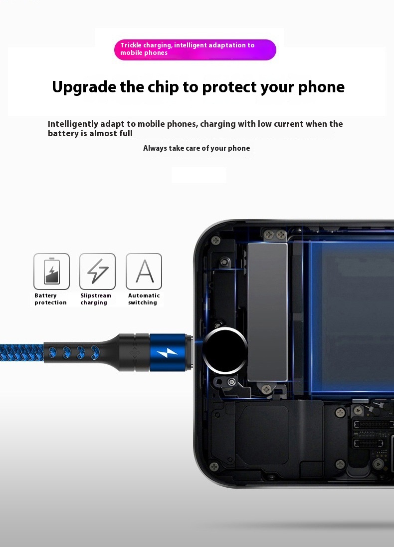 Braided Fast Charge Data Cable Charging - Image 15