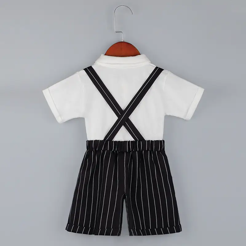 Kindergarten Performance Clothes Boys' Overalls Summer Suit