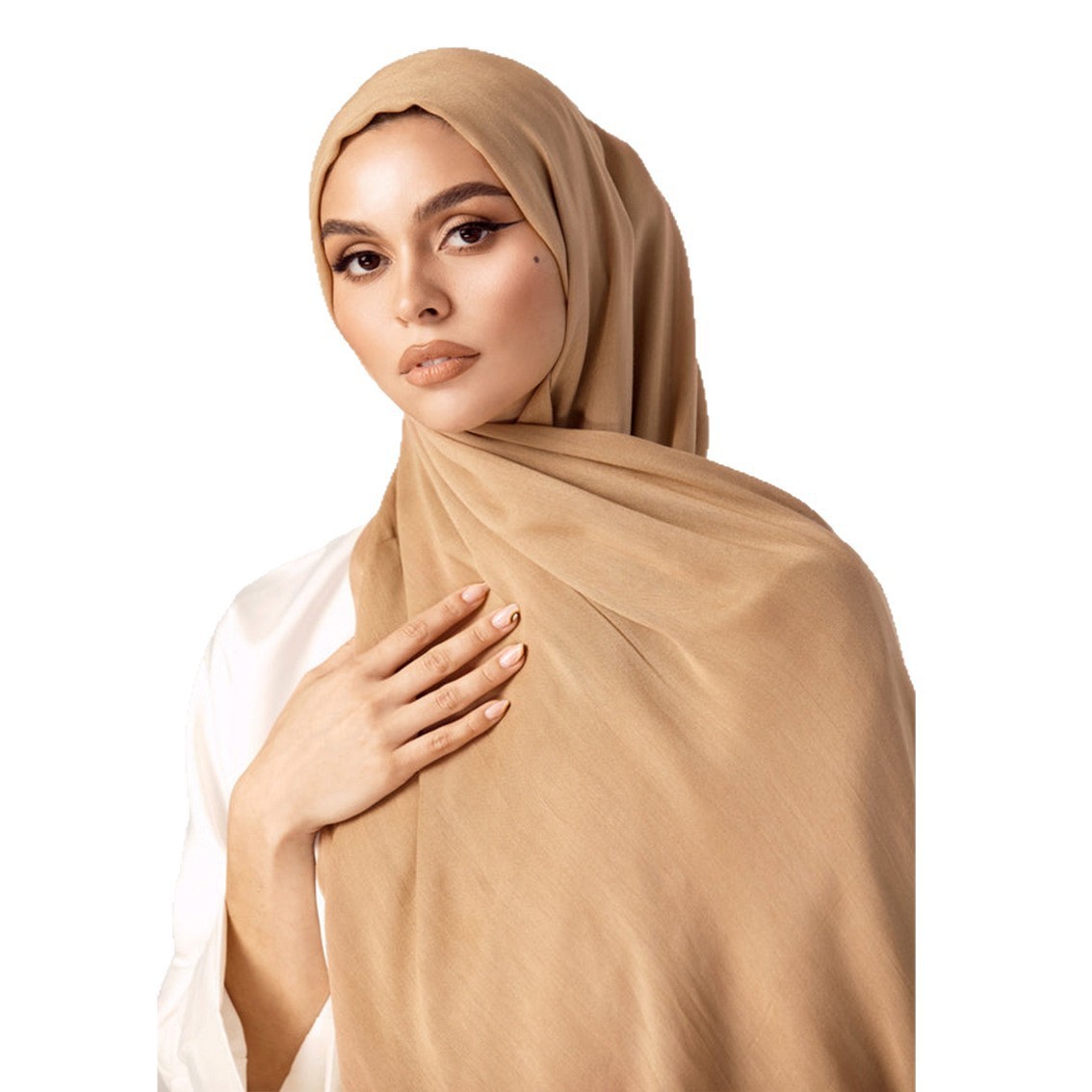 Modal Solid-color Women's Shawl Breathable Scarf