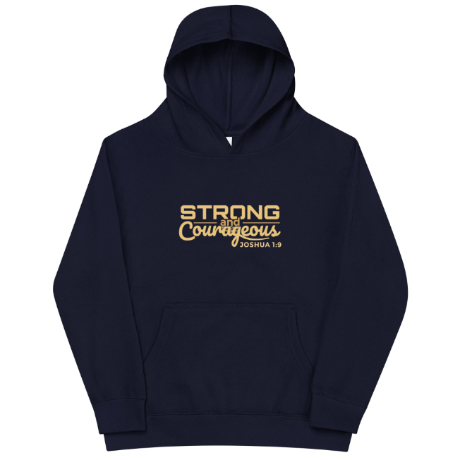 Strong And Brave Fleece Hoodie