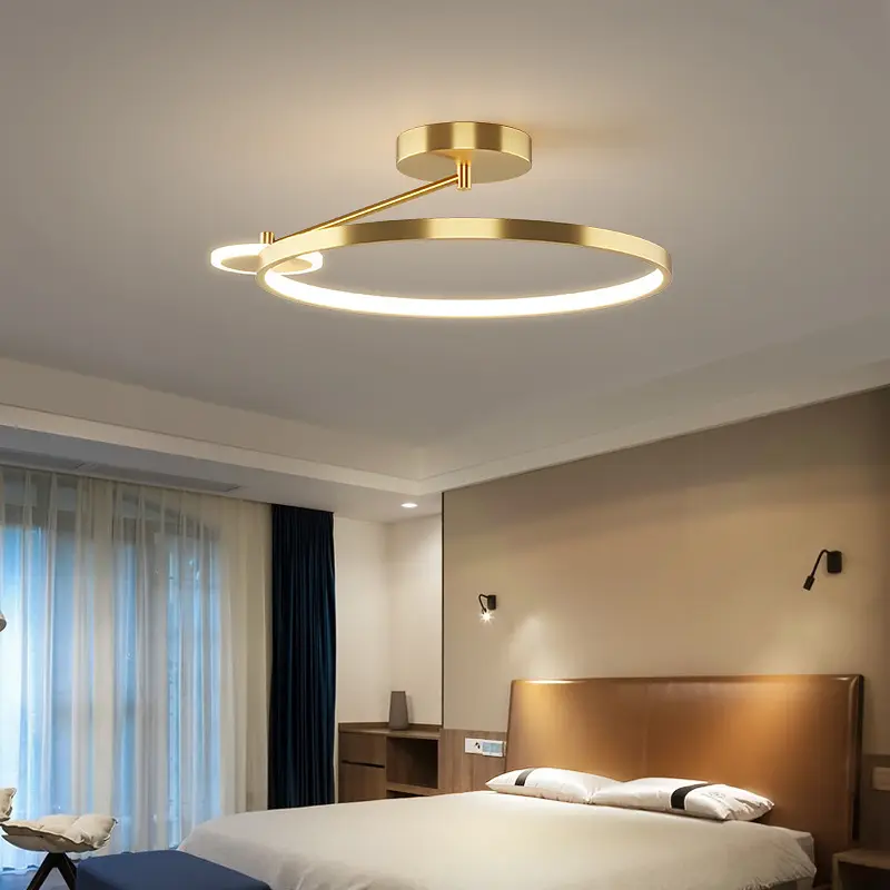 Minimalist Round Ceiling Lamp Bedroom In