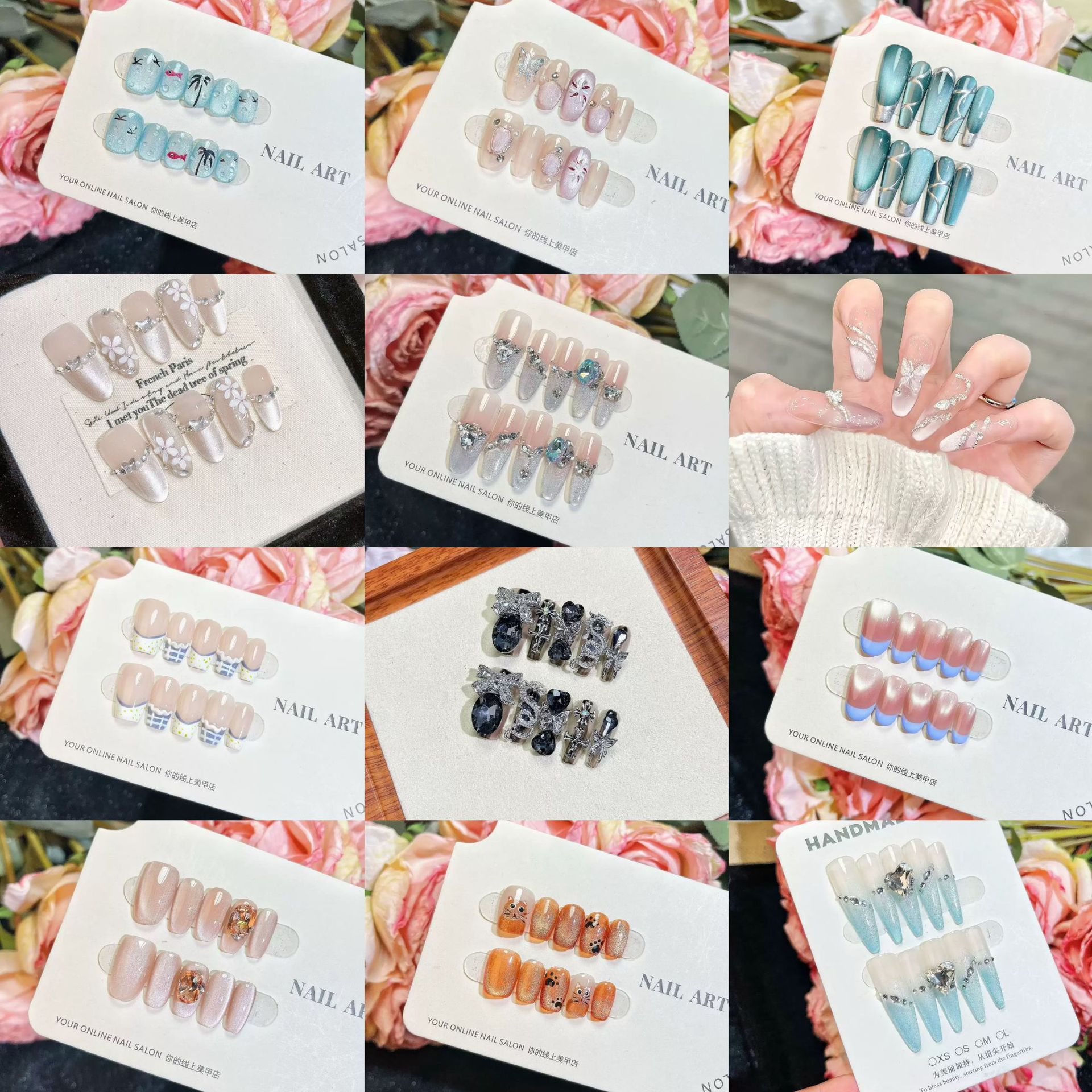 Handmade Wearable Nailsportable And Exquisitely Crafted