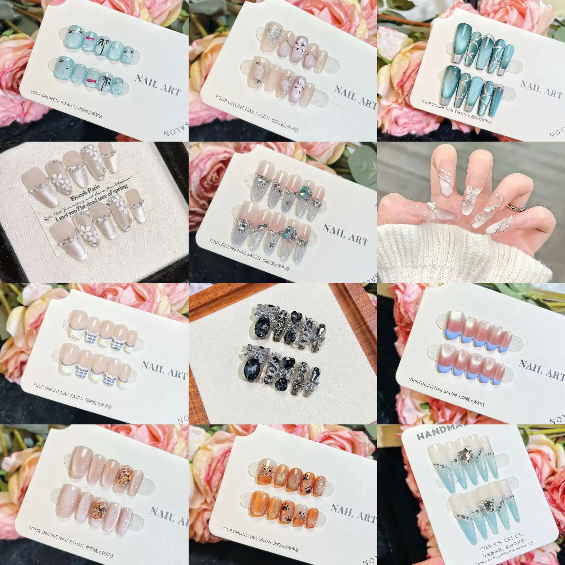 Handmade Wearable Nailsportable And Exquisitely Crafted