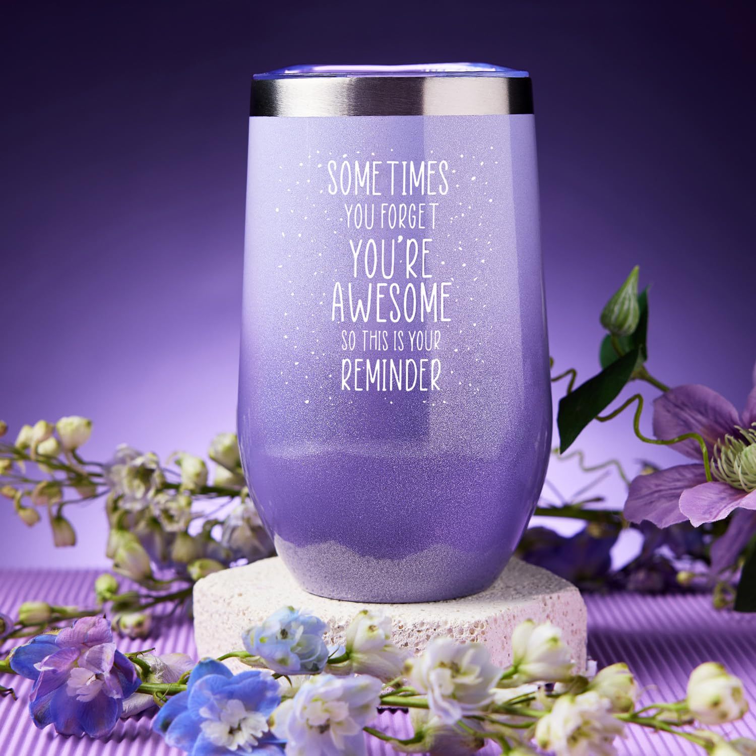 Bath Set with Water Bottle, Sleep Mask and Candle