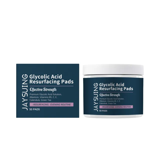 Glycolic Acid Exfoliating Moisturizing Cotton Cloth Facial 50Pads - Shop at LoveMi