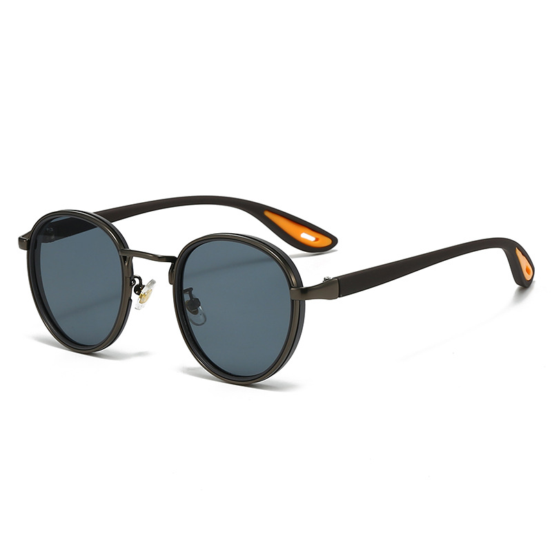 Women's Simple All-match Vintage Round Frame Sunglasses - Image 10