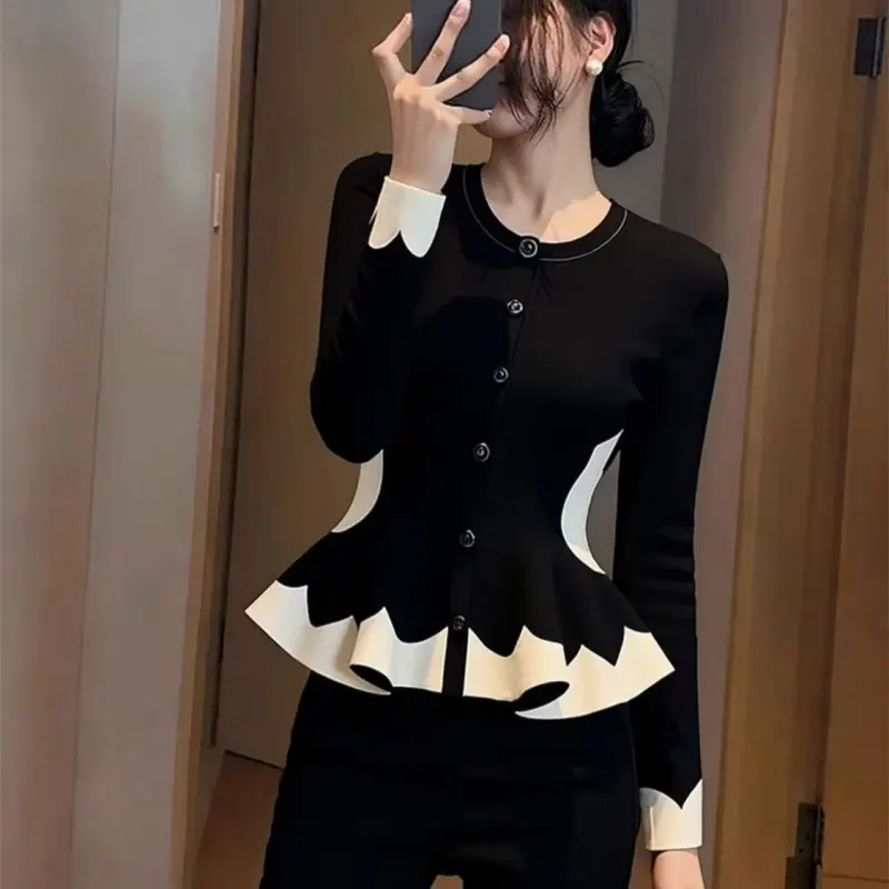 Spring And Autumn Niche Style Elegant Socialite
