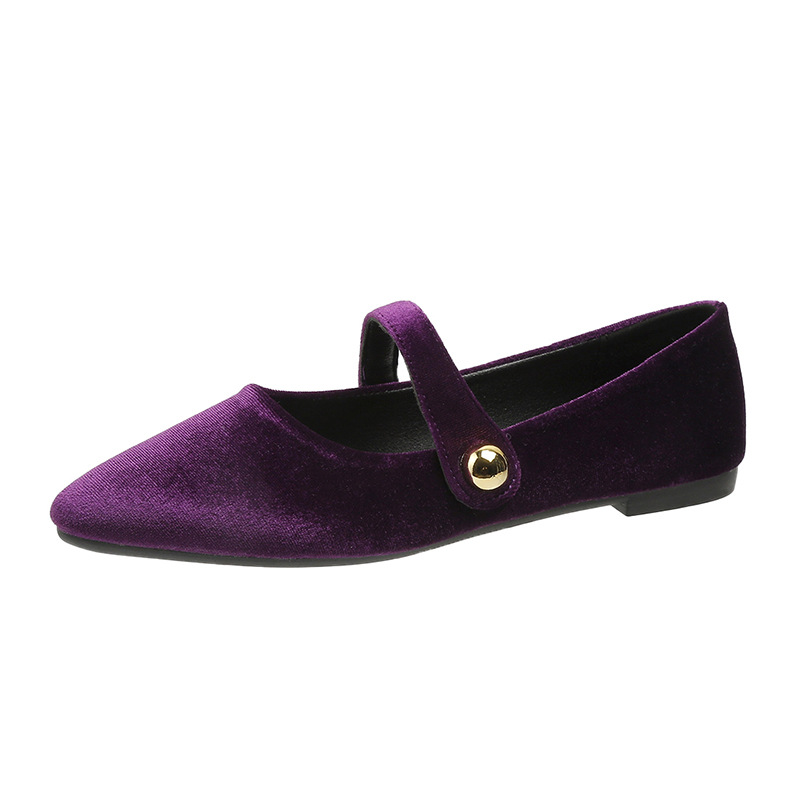 Faux Suede Mary Jane Pumps, picture 2 of 5